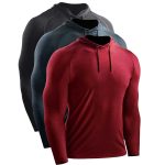 Men’s Dry Fit Athletic Workout Gym Hoodie