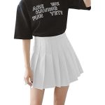 Ladies tennis uniform skirt and shirt